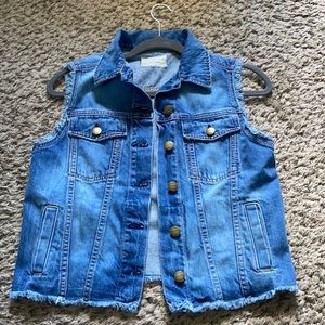 Current Elliott Jean vest